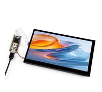 Plyisty Écran Tactile 7 Pouces, 1024 X 600 Pixels, Écran Capacitif À 5 Points, IPS DSI avec Angle De Vision De 170°, Interface I2C, Compatible avec Le RPI
