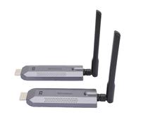 Plyisty Émetteur HD sans Fil et Récepteur pour la Télévision par Ordinateur, Pas de Câblage ou Internet Requis, Transfert de Haute Vitesse 5G, Casting D'écran de Support