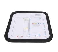 Plyisty Ensemble de Tampons Mémoire de Position de Vis Magnétique 35 en 1, Organisateur de Tapis à Vis Magnétique en Caoutchouc avec Guide de Réparation de Téléphone, Outil D'aide à