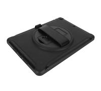 Plyisty Étui Couler Les Tablettes iOS 10.2, étui de Protection Robuste Résistant aux Chocs de 10,2 Pouces avec Support Integré et Dragonne Réglable, avec Outil de Décalontage (Black)