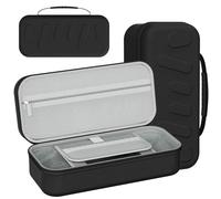 Plyisty Étui de Transport pour Console Portable ROG Ally X, Sac de Protection de Voyage à Coque Rigide EVA de Grande capacité pour Adaptateur Secteur et Accessoires (Black)