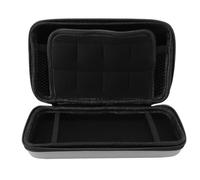 Plyisty Étui de Transport pour Nouvelle Console 3DS, 3DS XL, 2DS XL et Accessoires, étui de Voyage à Coque Rigide de, avec Emplacement de Jeu et Poche Intérieure (Silver)