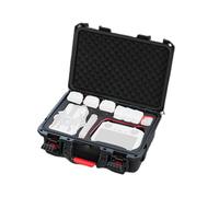 Plyisty Étui de Transport Rigide étanche pour Accessoires Mini 5 Pro, étui de Drone Portable pour Contrôleur RC-N2/RC2, Hub de Chargement et Plus Encore