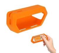 Plyisty Étui en Silicone pour Appareil Flipper Zero, Housse de Protection Antidérapante Antichoc avec Découpes Précises, Peau Douce Lavable et Anti-poussière, Protecteur en Silicone (Orange)
