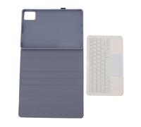 Plyisty Étui pour Clavier Détachable, Support de Visualisation Multi-Angle, Clavier rétroéclairé et Porte-Stylo, étui de PROTÉGÉ de Type Livre pour Tab M11 / Tab K11 LTE 11 2024 (Violet)