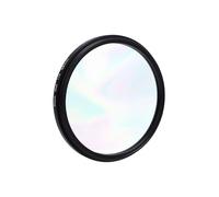 Plyisty Filtre de Brouillard Noir, 1/4 de Diffusion Noire 3,3 Mm Largeur de Cadre, Verre multicoflé en Verre Doux Effets Filtre pour Le Portrait de Portrait Brumeux Dreamy (58)