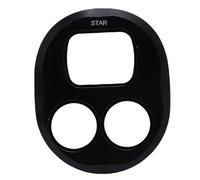 Plyisty Filtre D'objectif D'effet de Lumière étoile pour 4 Pro Drone, Installation Rapide, Revêtement HD, Verre Optique, Cadre en Alliage en Aluminium, gravé de Motifs de Lignes