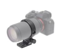Plyisty Fix de Montage de Trépied D'objectif 75 Mm Fo Tamron T50-300mm F4.5-6.3, Support de Support de L'objectif de la Caméra Mentale avec Plaque de Libération Rapide ARCA, Trous à Vis