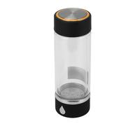 Plyisty Générateur D'eau Riche en Hydrogène pour les Voyages Quotidiens Stimule le Métabolisme et Augmente les Niveaux d'énergie: Verre et Plastique 420 Ml
