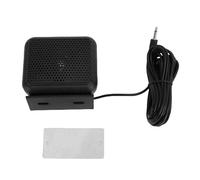 Plyisty Haut-Parleur Externe de Voiture de 3,5 Mm, Haut-Parleur émetteur-récepteur Mobile de Radio Amateur CB 3 W avec Prise,5 Mm pour Radios