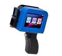 Plyisty Imprimante à Jet d'encre Portable, Mini-imprimante à Jet d'encre Portable avec écran Tactile, Hauteur d'impression de 12,7 Mm, pour Numéro de Lot, Date, Logo, Code QR