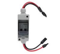 Plyisty Interrupteur de Déconnexion du Panneau Solaire 63a IP65 Boîte D'interrupteur de Circuit Miniature pour Les Maisons RVS, Instrument sans Effort pour L'utilisation de la Maison Photovoltaïque