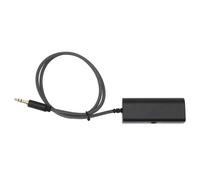 Plyisty Isolateur de Son AUX de 3,5 Mm, Filtre de Bruit Anti-interférence de Conception de Fil tissé de Prise Plaquée or pour Amplificateur de Haut-parleur de Voiture, avec une Longueur