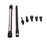 Plyisty Jeu de Douilles de Nivellement de Plafond, 10MM 13MM 14MM 17MM, Douilles à Changement Rapide avec Poteau Télescopique pour Cadre de Cloisons Sèches