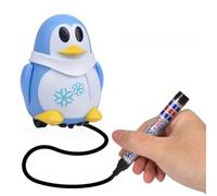 Plyisty Jouet Inductif Pingouin Modèle de Pingouin Mignon Jouet éducatif Drôle de Capteur Magique Meilleur Cadeau pour les Enfants en Plastique 2,75*2,55*3,34 Pouces pour le Développement de la (BLUE)