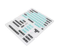 Plyisty Keycaps 126 Set pour Clavier Mécanique de Jeu, Clavier Ménocanique Universel Hauteur PBT KEYCAP RÉSISTANCE À L'ABRASSION ET RÉSISTANCE AUX Hautes Températures