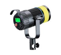Plyisty Lampe Vidéo LED RVB 15 W, 2700 K-6500 K Polychrome 1500 LM 5500 Lux CRI96 + COB, éclairage de Sortie Continue, 4 Scènes, pour Enregistrement Vidéo, Photographie (Prise UE)