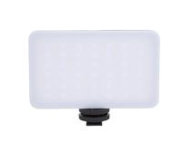 Plyisty Lampe Vidéo RVB, Lumière LED pour Appareil Photo Portable, CRI 85+ 2700-6500K 700Lux 1800mAh, éclairage Vlog de Voyage avec Griffe Froide, Chargement Type-C pour Le Tournage,