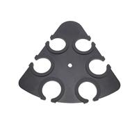 Plyisty Le Microphone Est Polyvalent et Ami D'un Utilisateur pour une étude Domestique, un Ascenseur en Question avec un Microphone en Acier en Carbone pour un Stockage Simple (6 trous)