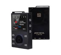 Plyisty Lecteur MP3 avec Bluetooth5.4, DSD/FLAC sans Perte, Lecteur de Musique Audio Numérique, 2,4 en écran, Lecture 20H, Carte Mémoire Intégrée, Support jusqu'à 256 Go (Card mémoire de 64 Go de