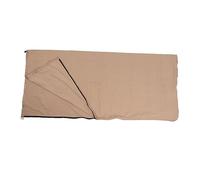 Plyisty Liner à Sac de Couchage à Fermeture éclair à Fermeture éclair, Couverture de Camping Confortable pour la Randonnée et les Voyages, Lavable à la Machine pour une Utilisation Hygiénique (YELLOW)