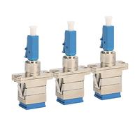 Plyisty Lot de 2 Adaptateurs Fiber Optique Localisateur Visuel de Décauts, Connecteur Fiber Optique LC Mâle vers SC Femelle, pour la Maintenance du Réseau, L'Ingenierie de l'unité de