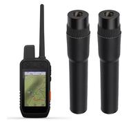 Plyisty Lot de 2 Antennes Courtes pour Alpha 200i 200 100 Astro 430 320, Antenne GPS Portable SMA Mâle, Double Bande 144/430 MHz de Remplacement en Caoutchouc pour Le Suivi des Chiens