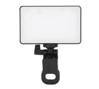 Plyisty Lumière de Diffusion LED à 80 Ampoules, luminosité et Température de Couleur Réglables, Conception à Clipser pour Téléphone et Ordinateur Portable, Lumière de Remplissage