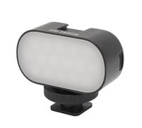 Plyisty Lumière de Vidéoconférence, Lumière LED Haute Luminosé pour Selfie, Lampe Photo Portable Rechargeable avec Clamp/Holder, Vidéo Rvb pour Selfie, Vidéoconférence, Diffusion en Direct