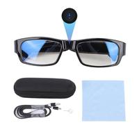 Plyisty Lunettes Avec Caméra, Lunettes Vidéo HD 1080P, Enregistrement Anti-Tremblement, Grand Angle De Vue, Prise En Charge Jusqu'à 128 Go, Glasses Portables Pour Sports Plein Air