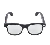 Plyisty Lunettes Intelligentes AI, Caméra 8MP, Vidéo 1200P, Traduction en Temps Réel, Anti-lumière Bleue, avec 3 Lentilles de Remplacement pour Les Voyages, Les Réunions d'affaires, Le