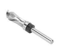 Plyisty Mèche de Routeur de Garniture Affleurante de Compression, Mèche de Routeur de Modèle en Spirale en Acier au Tungstène à Tige de 1/4 Po pour Couper le Travail du Bois
