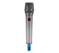 Plyisty Microphone de Cosplay, Accessoire de Scène Anime, avec Transition Lumineuse RGB 6 Couleurs pour Discours, Chant et Répétitions de Danse.