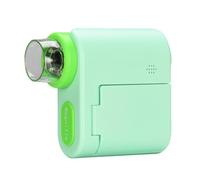 Plyisty Microscope Portable 1000x pour Les Enfants, écran de 2,0 ", Photo 4K, Vidéo 1080p, Lumières LED, Miniscope Portable pour Les étudiants Filles Garçons, Kit de Sciences éducatives (Green)