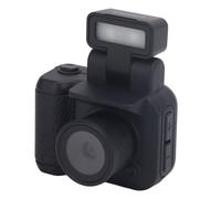 Plyisty Mini Caméra Porte-clés, 1080P, Flash, Batterie Longue Durée, Compacte, 64 Go Max