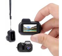 Plyisty Mini Caméra Porte-clés, Mini Enregistreur Vidéo 1080P, avec écran de 0,96 Pouces, Petit Porte-clés pour Appareil Photo, Appareil Photo Miniature pour Enfants, étudiants
