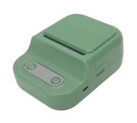Plyisty Mini Imprimante D'étiquettes, Imprimante Thermique Portable sans Encre, Fabricant D'autocollants de Poche, Livre D'images Noir et Blanc avec Application pour Petite Entreprise, (Green)
