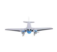 Plyisty Modèle d'avion Vintage, Décor d'avion en Fer Blanc Exquis pour Affichage de Bureau à Domicile, avec Un Design Réaliste pour Accessoires de Photographie