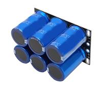 Plyisty Module de Condensateur 16V 83F, 6 Pièces 2,7V 500F Super | Décharge de courant élevé, charge rapide, fonctionnement à basse température, pour redresseur audio de voiture