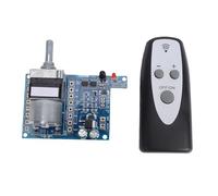 Plyisty Module de Préamplificateur, Carte D'amplificateur de Préampli Double Canal avec Traitement par Micro-Ordinateur pour Un Contrôle Précis du Volume et Une Sortie de Signal Stable