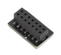 Plyisty Module TPM 2.0, pour 14-1 Broches 2 * 7p TPM 2.0 Encryption Security Module, Support de Remplacement de la Carte de sécurité pour la Plate-Forme