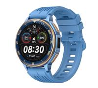 Plyisty Montre Intelligente AI avec écran 1,43 Pouces, Protection Contre | Plus de 100 Modes Sportifs, Batterie 500 MAh, 7 à 10 Jours de Travail, Bracelet en Silicone, GPS Multi-système, Moniteur de