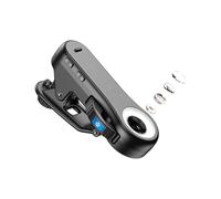 Plyisty Objectif de Microscope de Téléphone, Roue de Zoom à 4 Niveaux, Grossissement 40X 80X 120X, 24 LED Double Température de Couleur CRI 92+ et Clip Universel, pour Smartphones,