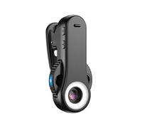 Plyisty Objectif de Microscope Portable pour Téléphone, Roue de Zoom à 4 Niveaux, Grossissement 40X 80X 120X CRI 92 Plus, avec Clip Universel et LED à Double Température de Couleur