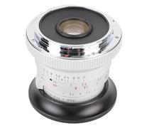 Plyisty Objectif Principal à Mise au Point Manuelle à Grande Ouverture F2.0 de 12 Mm, Distorsion Proche de 0 avec Effets D'étoile à 10 Points pour Les Appareils Photo Z50 ZFC Z30 Z6 Z7 (Silver)