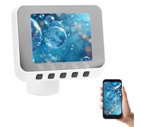 Plyisty Oculaire pour Caméra Télescopique WiFi, Oculaire Électronique avec Écran 2,8 Pouces, Enregistrement HD, Zoom Numérique Multiple, pour L'astrophotographie, L'observation