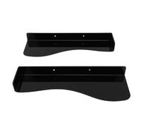 Plyisty Organisateur de Chaussures Flottantes Acryl, Bol adapté sur Le Mur, à Une Collection de Chaussures dans Une Chambre ou Une Salle de Jeux (Black)