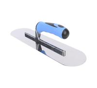 Plyisty Outils Manuels de Maçonnerie, Pointe Plate et Tête Ronde pour une Utilisation Facile, pour Travaux de Béton, Acier Inoxydable 355x100mm