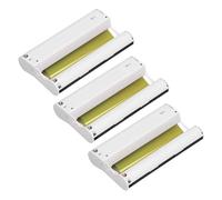 Plyisty Paquet de 3 Cartouches d'encre Couleur de Remplacement pour KP-108IN, avec 108 Feuilles de Papier 4x6, pour Selphy CP1300 CP1500 CP1200 CP1000 CP910 CP900 CP810 CP760 CP770 CP780