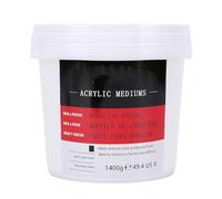 Plyisty Pâte à Modeler 1400 G, Support de Texture Acrylique Haute densité à Séchage Rapide pour Toile d'art, Pâte à Structure épaisse pour Peinture et Sculpture